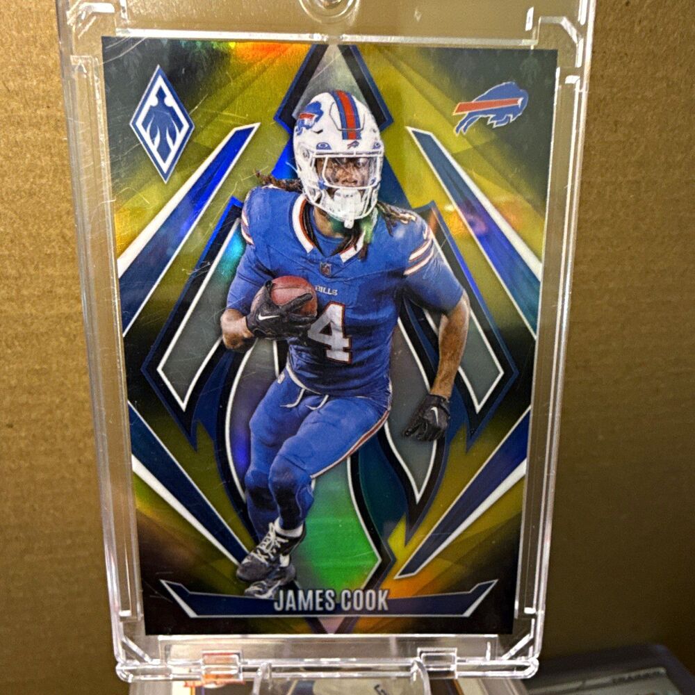 2024 Panini Phoenix James Cook Buffalo Bills #74 Serial 050/125 Parallel